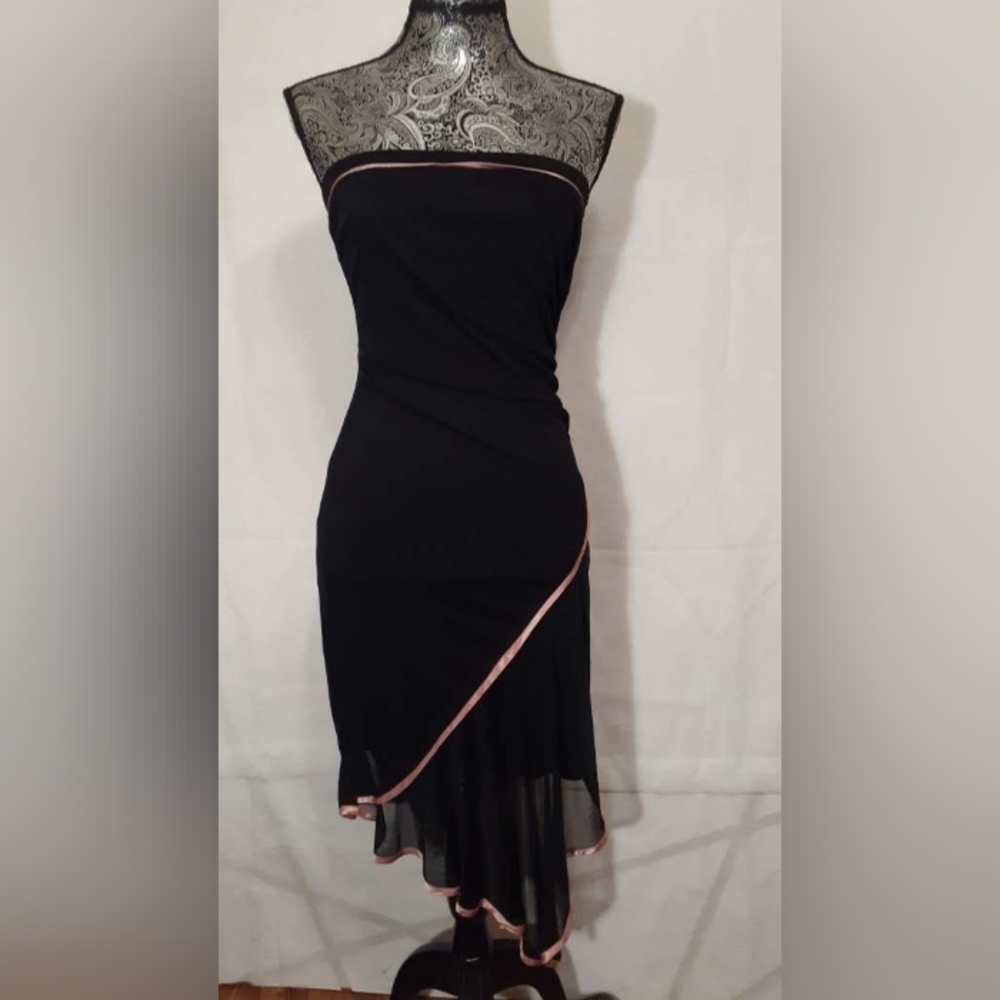 VINTAGE SEXY STRAPLESS DRESS